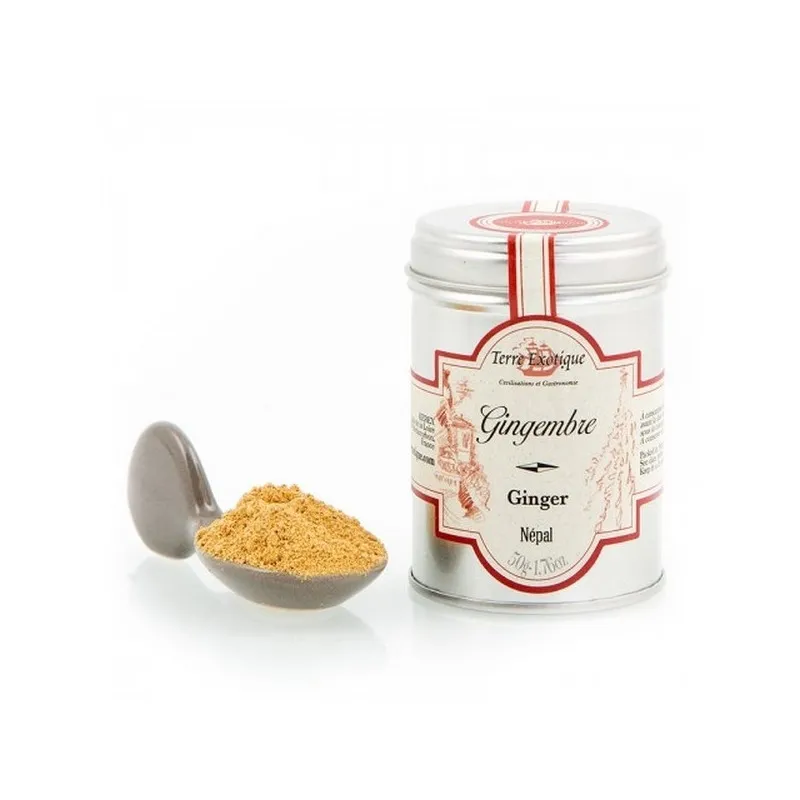 Acheter Gingembre en poudre, Terre Exotique