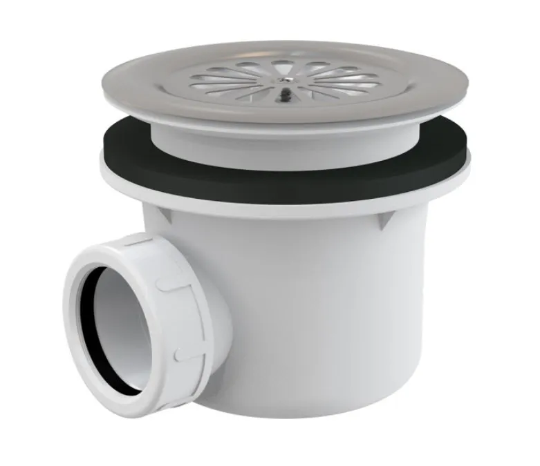 Alca Bonde et Siphon de douche avec grille en acier inoxydable (A48)