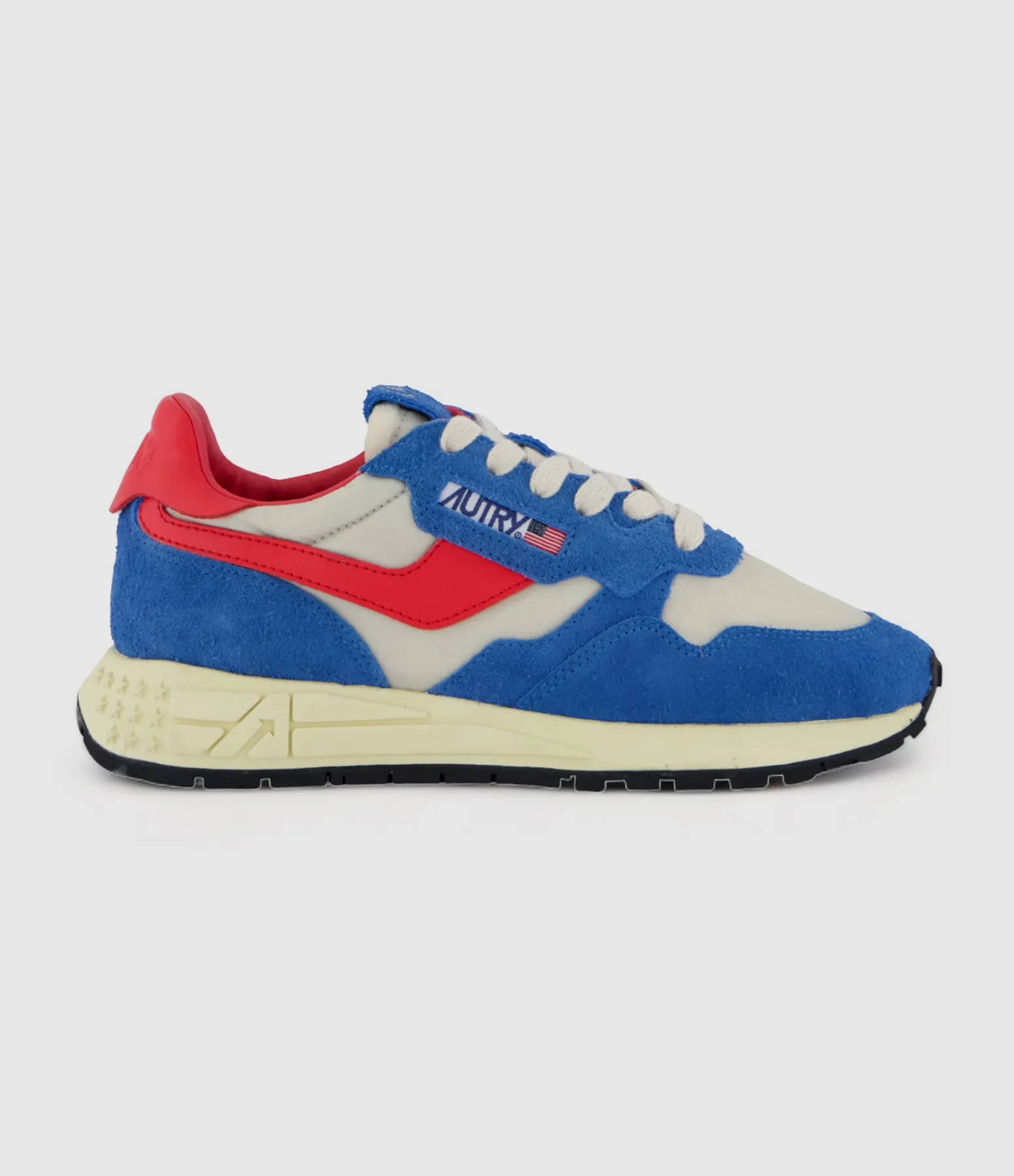 AUTRY Partager  Baskets Reelwind Low Wom Bleu Rouge  
