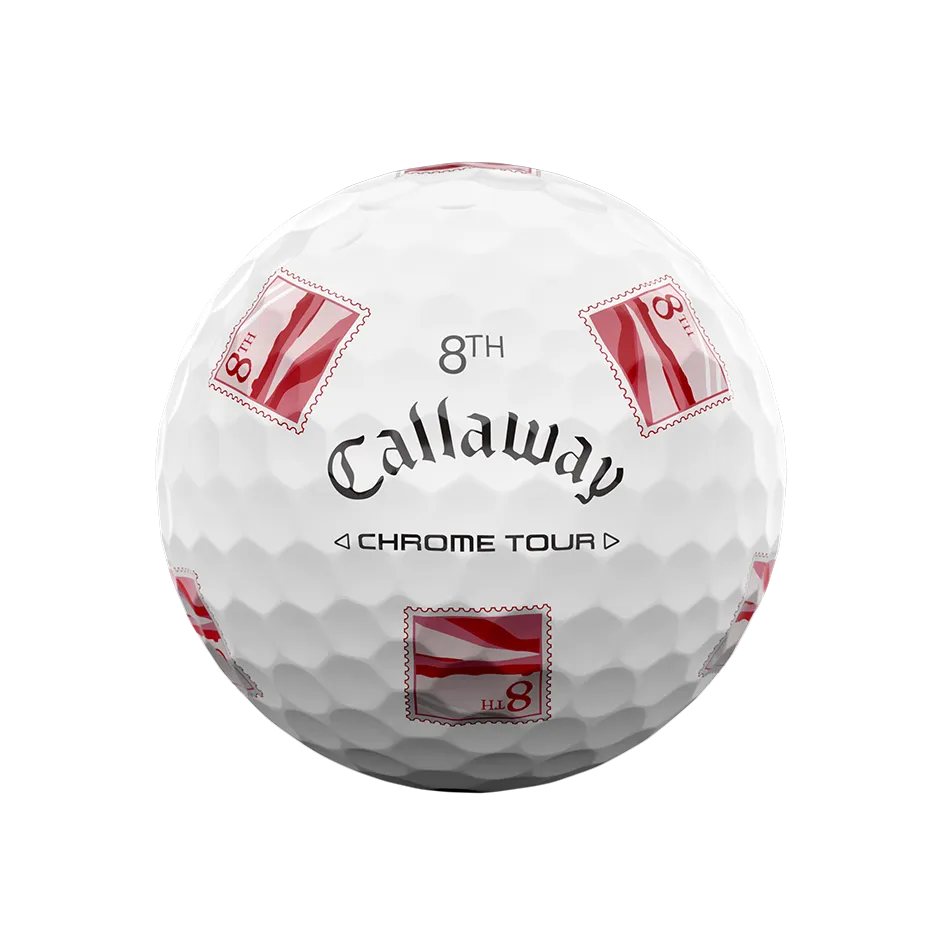 Balles De Golf Chrome Tour Major Series: Majeur De Juillet - Édition Limitée (Douzaine)