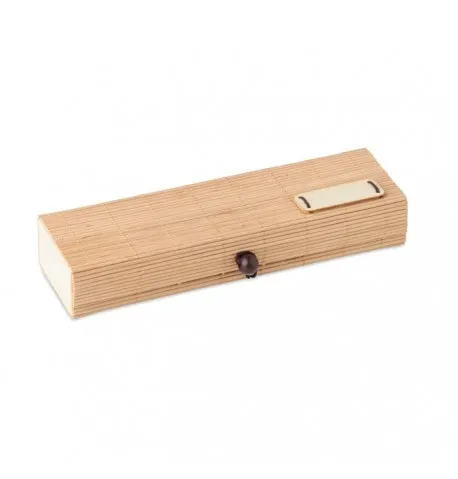 Bamboo Stationery Set with 7 Pieces