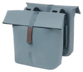 Basil Tas City Dubbel Vegan Leather Blue Graphite