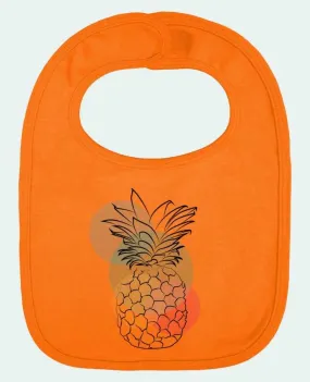 Bavoir bébé uni Petit'anana par Nina