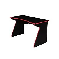 Bureau ATLANTIX GAMING 2 - Noir / Rouge