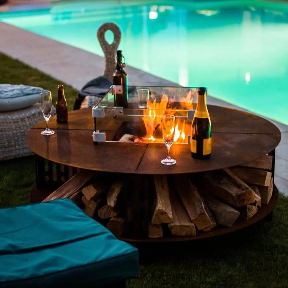 Circle 120 fire table - fireplace
