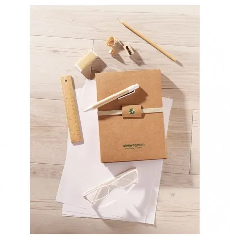 Complete Set of 8 Pieces Cardboard Writing Implement Set