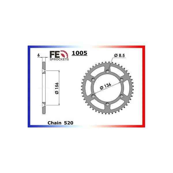COURONNE ACIER HVA 250.WR/CR '91/09 47 520