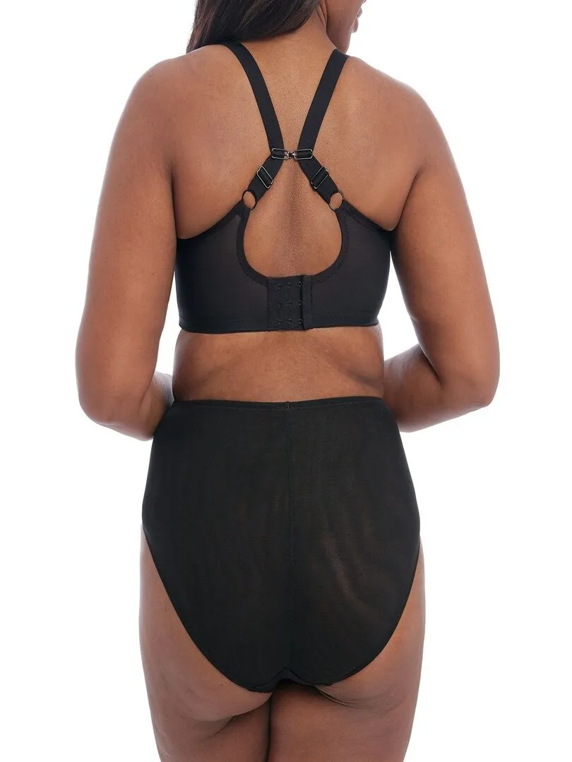 Culotte glamour grande taille Brianna - Noir