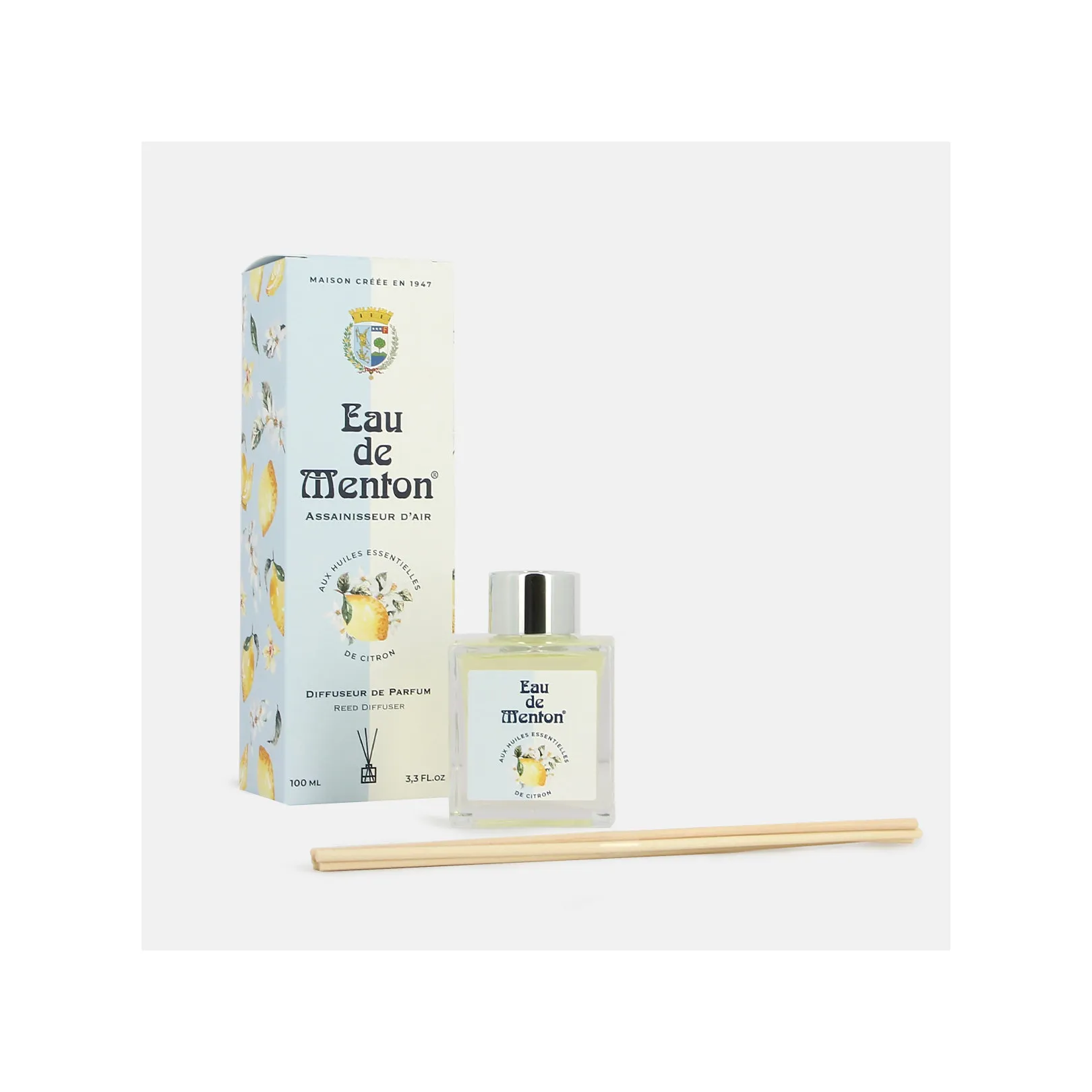 Diffuseur d'ambiance Assainisseur d'air Citron Prestige de Menton