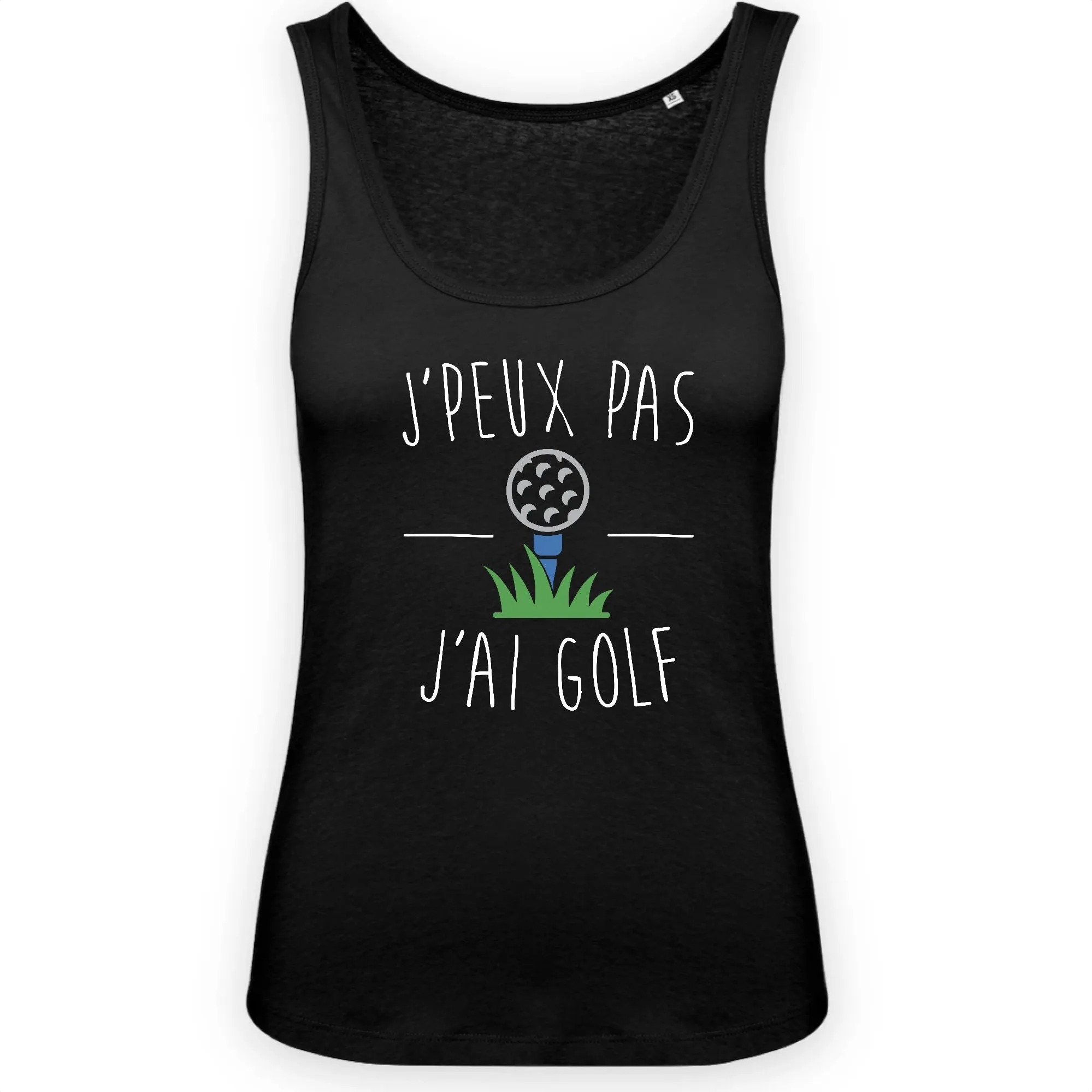 Débardeur Femme Golfeuse J'peux pas - Achat en ligne
