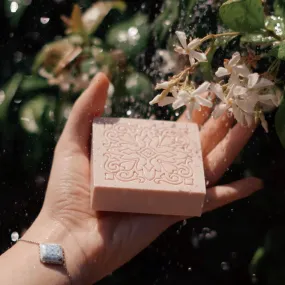 Fragranced engraved soap