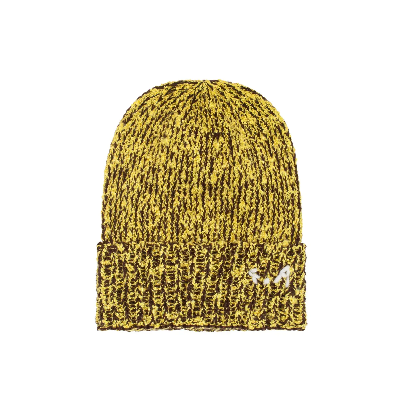 Fucking Awesome Unwound Cuff Beanie Yellow