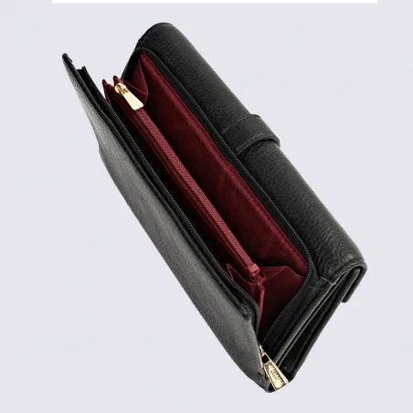 Hexagona Travel Companion, Black Women's Travel Companion | Igert Shoe & Leather Goods