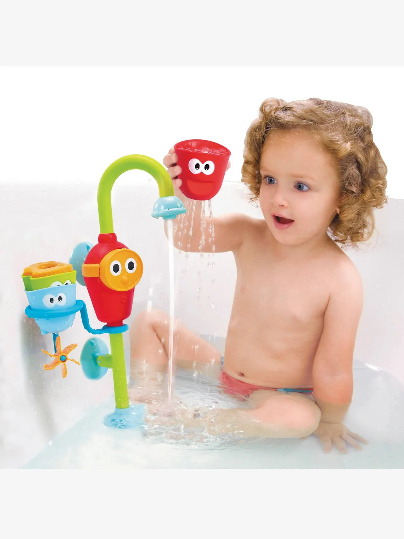 La douche en délire YOOKIDOO rouge - Yookidoo