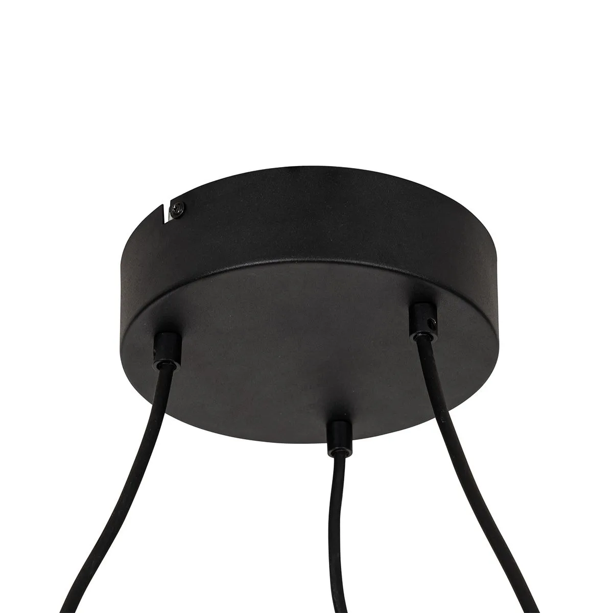 Lampe suspendue d'extérieur orientale en bambou 3 lumières IP44 - Rafael