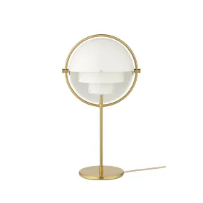 Lampe à poser     MULTI-LITE Laiton/ blanc           GUBI