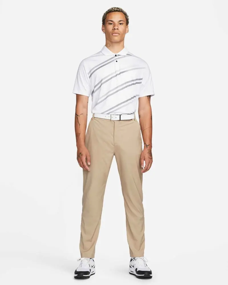 Nike Beige Golf Pants for Men Victory.