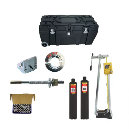 Pack carotteuse CDR3HW-220 + Caisse + Accessoires SAMEDIA