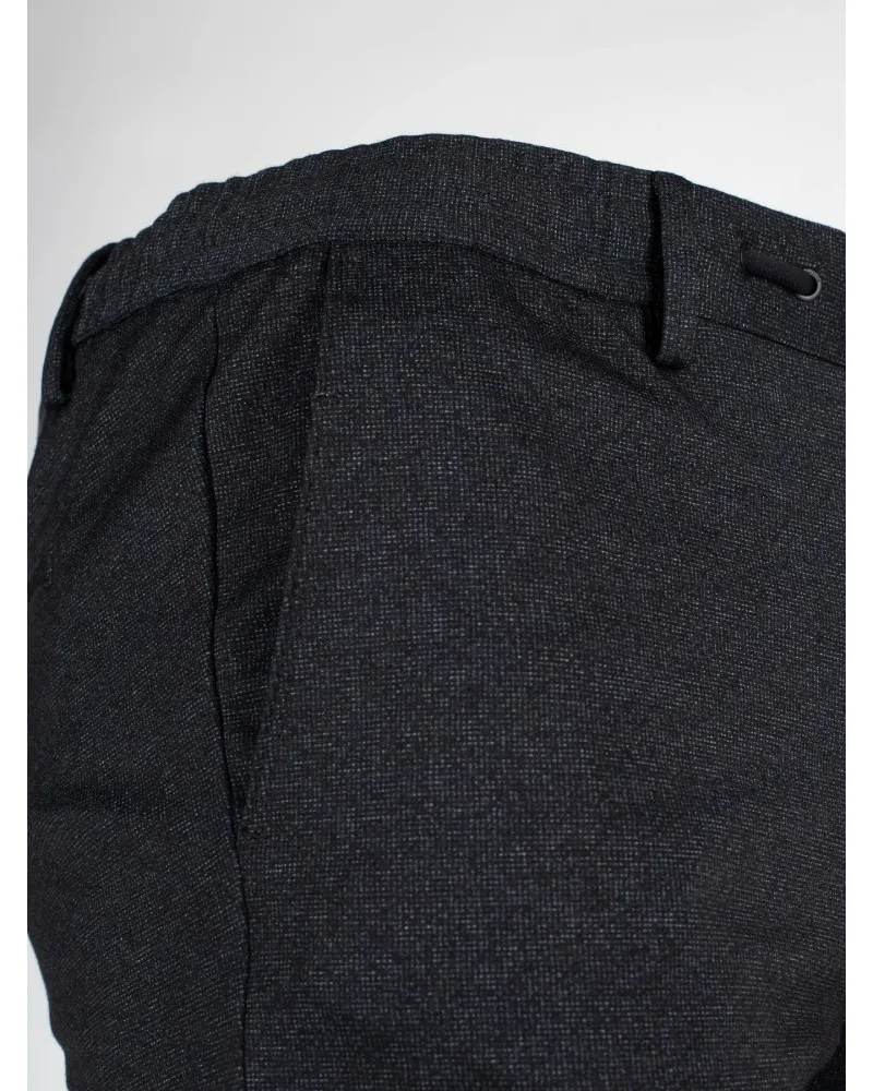 Redpoint Flannel Anthracite Pants for Tall Men - Size Factory