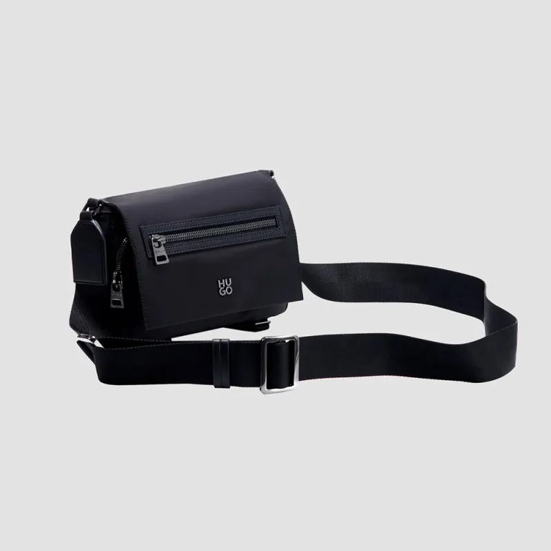 Black Hugo Elliott N_Crossbody Shoulder Bag