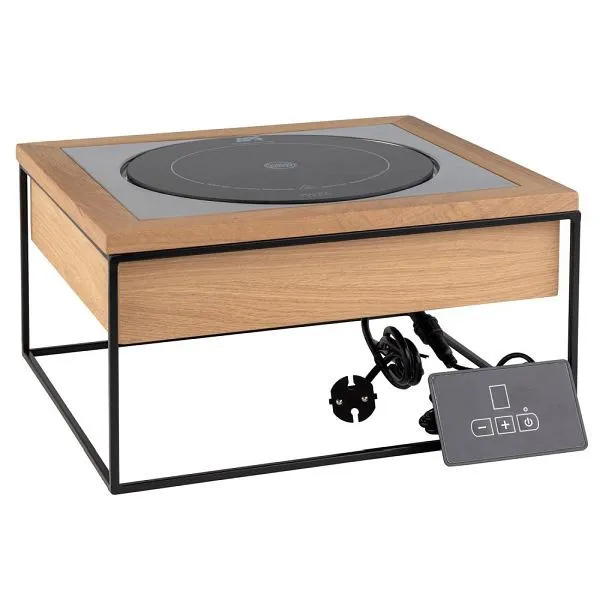 Station à induction APS set de 4 pièces plaque de cuisson à induction support en métal 354 x 325 cm hauteur 19 cm 12275 acheter 