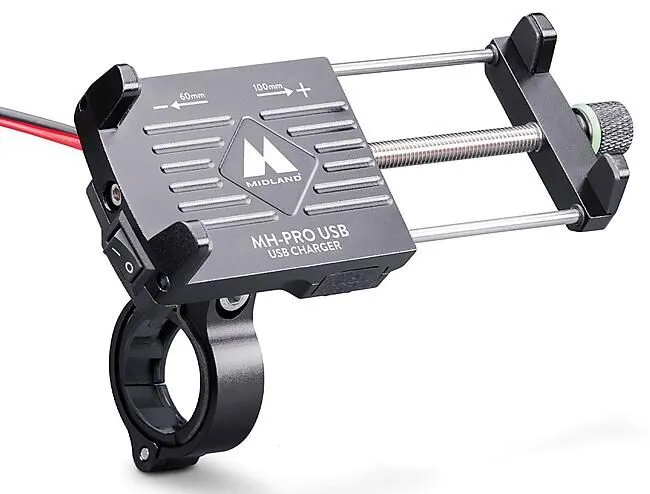 SUPPORT SMARPHONE POUR 2 ROUES CONNECTE USB