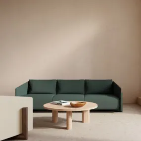 Timber 4 seater sofa