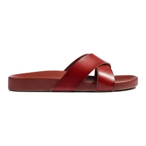 Sergio Leone brown women's mules