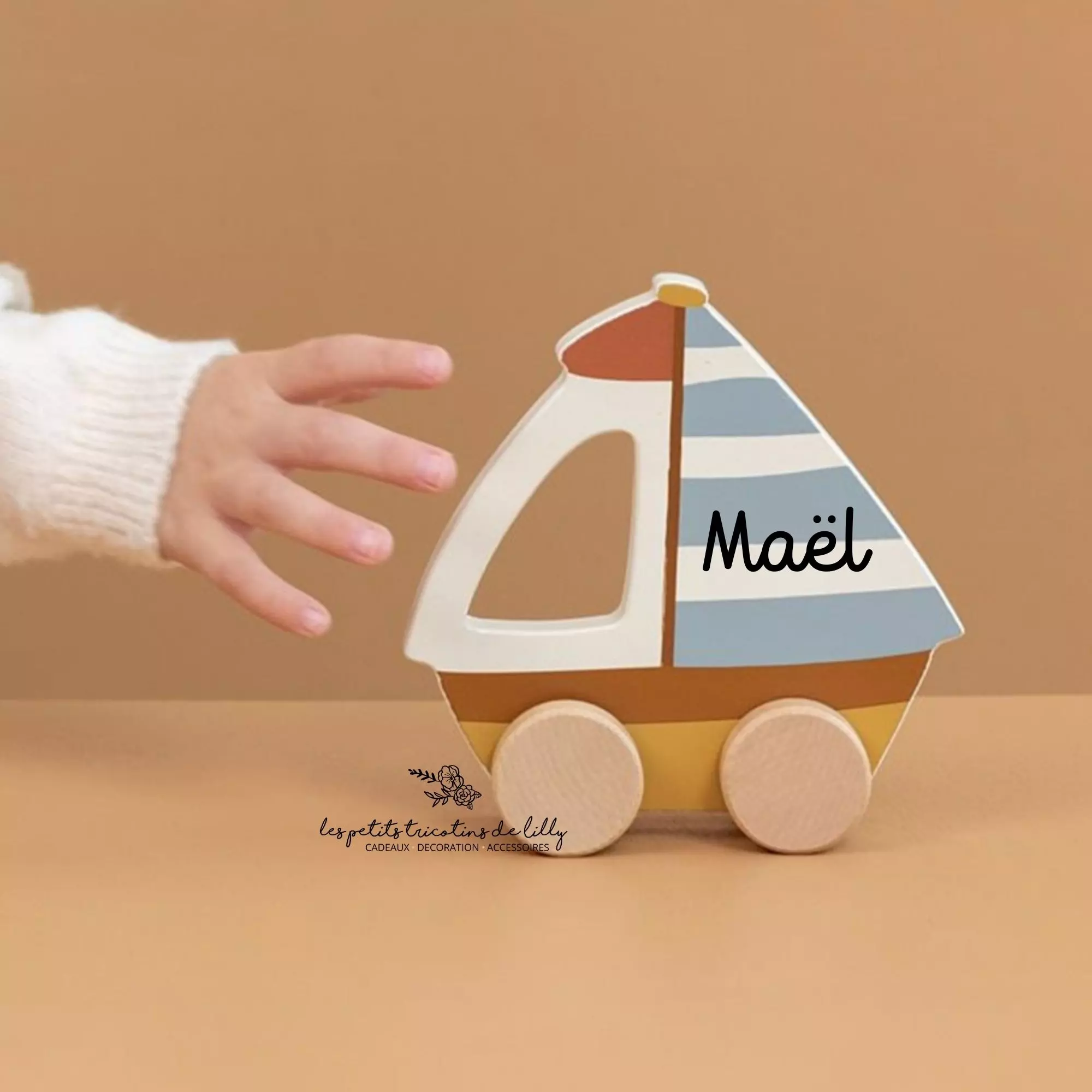 Wooden Sailboat