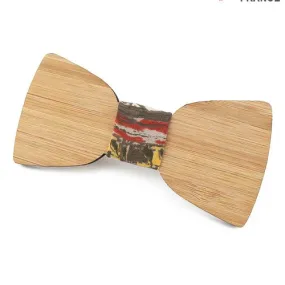 Wooden bow tie - wedding, ceremony, party accessory...